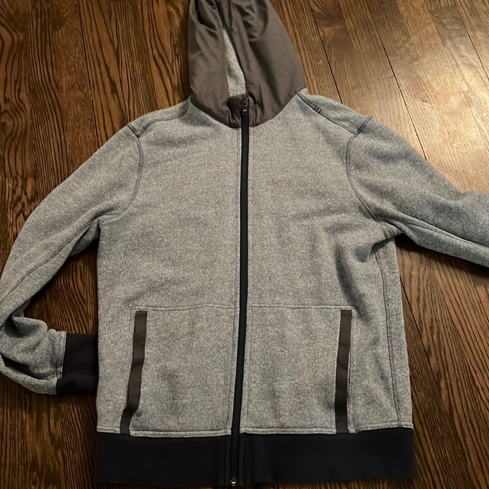 LuLu Lemon Zip Jacket Large baby blue